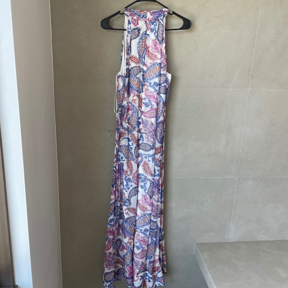 Gorgeous Milly Like New Halter Maxi Dress Size 6 Worn Once